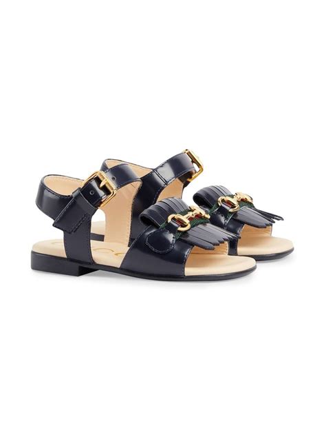 baby blue gucci sandals|gucci kids sandals sale.